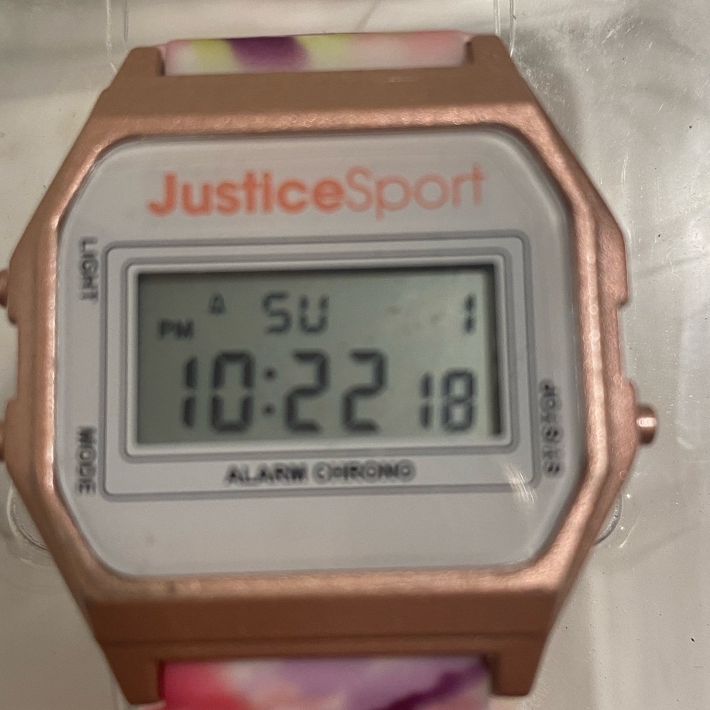 PRICE DROP❗️New in packaging Vintage 90s Justice sports watch. - Picture 2 of 4